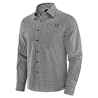 Men's J. Palmer Black Ohio State Buckeyes Dual Threat Long Sleeve Button-Up Shirt