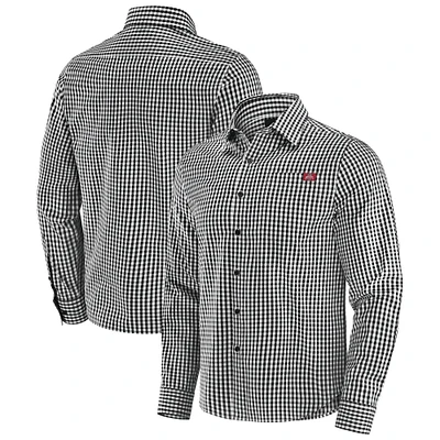 Men's J. Palmer Black Ohio State Buckeyes Dual Threat Long Sleeve Button-Up Shirt