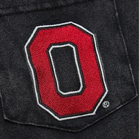 Men's Mitchell & Ness Black Ohio State Buckeyes Fade Away Premium T-Shirt