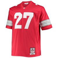 Men's Mitchell & Ness Eddie George Scarlet Ohio State Buckeyes Big Tall Legacy Alumni Jersey