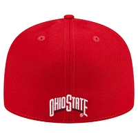 Casquette ajustée 59FIFTY des Ohio State Buckeyes de New Era pour homme