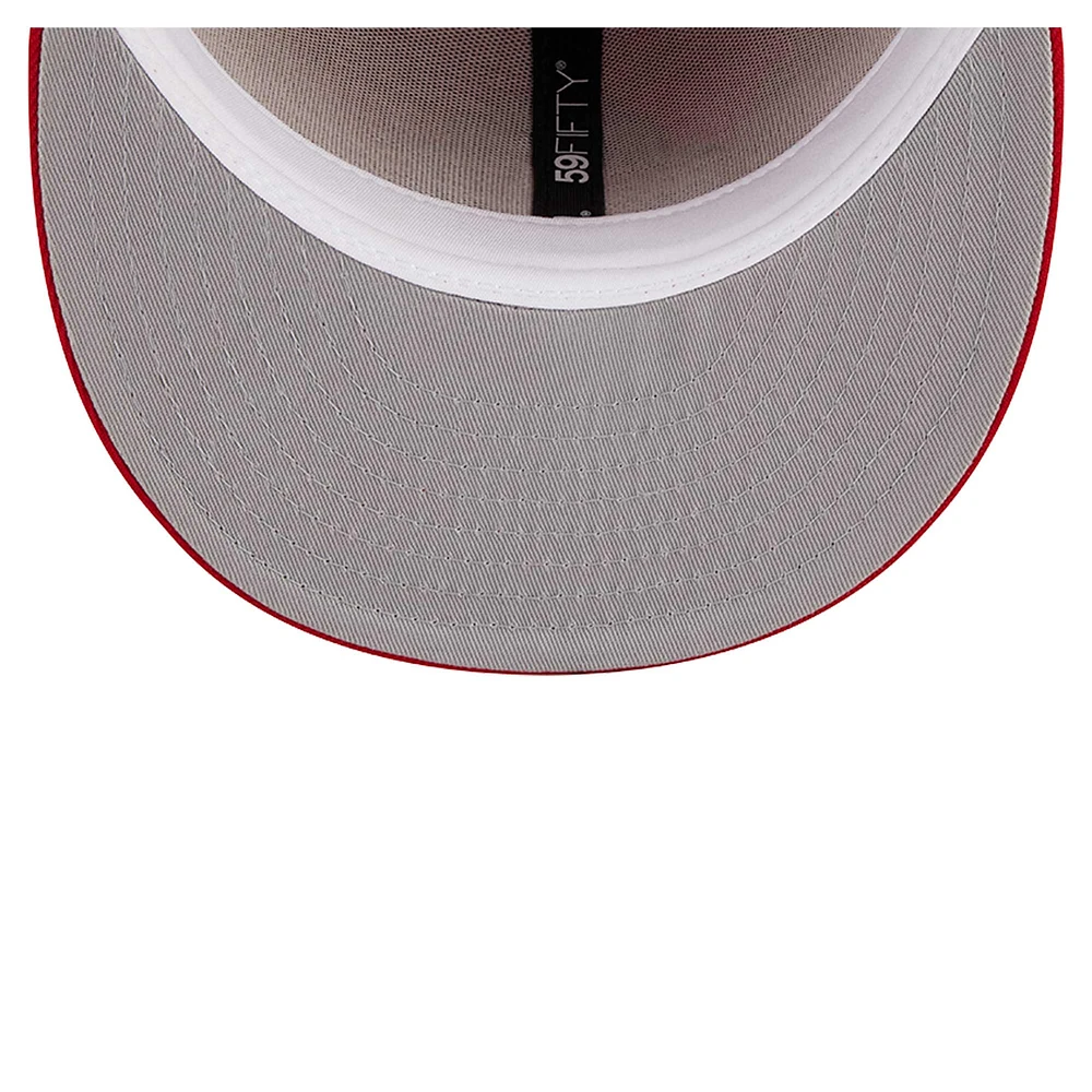 Casquette ajustée 59FIFTY des Ohio State Buckeyes de New Era pour homme