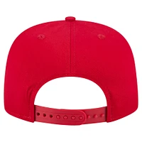 Men's New Era Scarlet Ohio State Buckeyes Adventure Team Text Golfer Snapback Hat