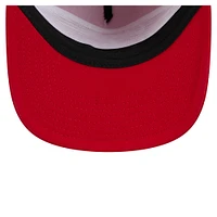 Men's New Era Scarlet Ohio State Buckeyes Adventure Team Text Golfer Snapback Hat