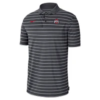 Men's Nike Anthracite Ohio State Buckeyes 2022 Early Season Coaches Performance Polo