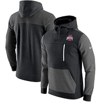 Sweat à capuche coupe slim Nike Ohio State Buckeyes AV-15 2.0 pour homme, noir