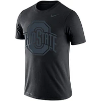 T-shirt Nike Ohio State Buckeyes Big & Tall Legend Tonal Performance pour homme, noir