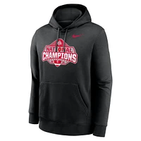 Men's Nike Black Ohio State Buckeyes College Football Playoff 2024 National Champions Official Logo Pullover Hoodie