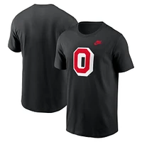 Men's Nike Black Ohio State Buckeyes Legacy Alternate Logo T-Shirt