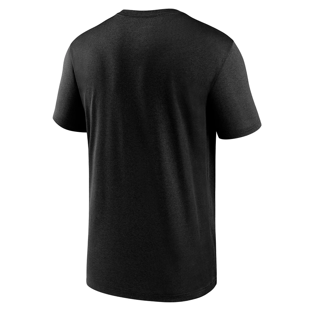 T-shirt de performance Nike Ohio State Buckeyes Legend Basketball Icon pour homme, noir