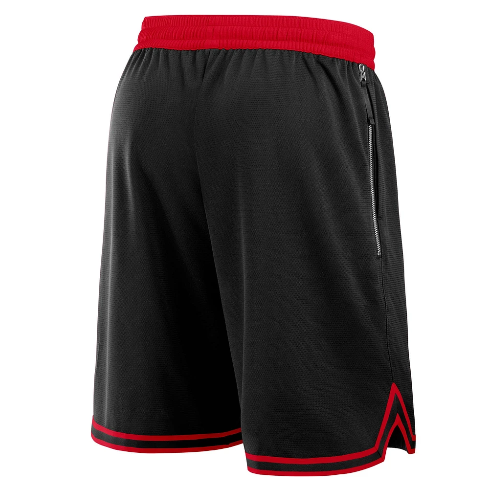 Short de basket-ball Nike Ohio State Buckeyes Performance pour homme, noir