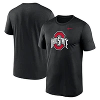 T-shirt Nike noir avec logo Ohio State Buckeyes Primetime Legend pour homme