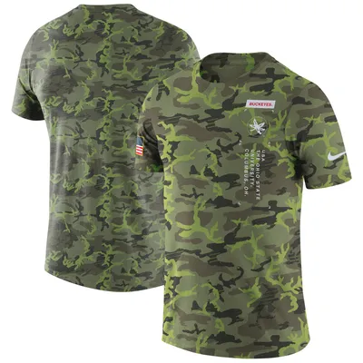 Ohio State Buckeyes Nike Military T-Shirt - Camo