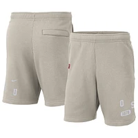 Short en polaire Ohio State Buckeyes Nike crème pour homme