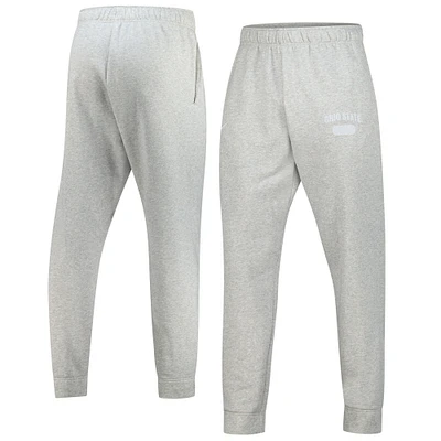 Men's Nike Heathered Gray Ohio State Buckeyes Saturday Fleece Pants