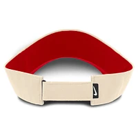 Men's Nike Natural Ohio State Buckeyes Primetime Ace Adjustable Visor