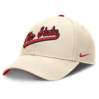 Men's Nike Natural Ohio State Buckeyes Primetime Rise Adjustable Hat