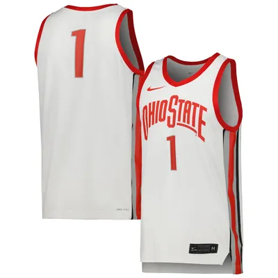 Nike Youth Ohio State Buckeyes Replica Retro Basketball Jersey / Medium