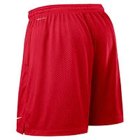 Men's Nike Scarlet/Gray Ohio State Buckeyes 2025 Sideline Reversible Performance Shorts