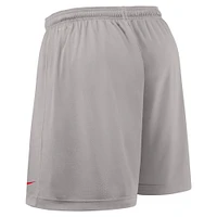 Men's Nike Scarlet/Gray Ohio State Buckeyes 2025 Sideline Reversible Performance Shorts