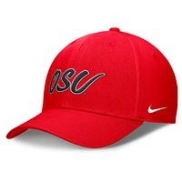 Men's Nike Scarlet Ohio State Buckeyes Club Adjustable Hat