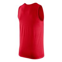 Men's Nike Scarlet Ohio State Buckeyes Futura Performance Scoop Neck Tank Top