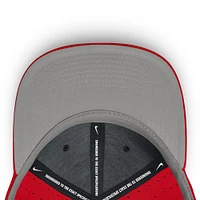 Casquette ajustée True Performance On-Field Dugout des Ohio State Buckeyes de Nike Scarlet pour homme