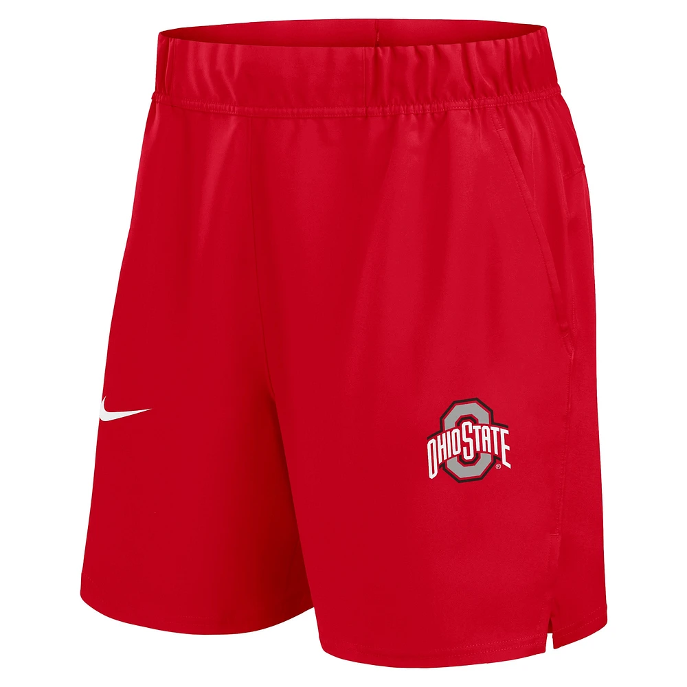 Short Nike Scarlet Ohio State Buckeyes Primetime Victory Performance pour homme