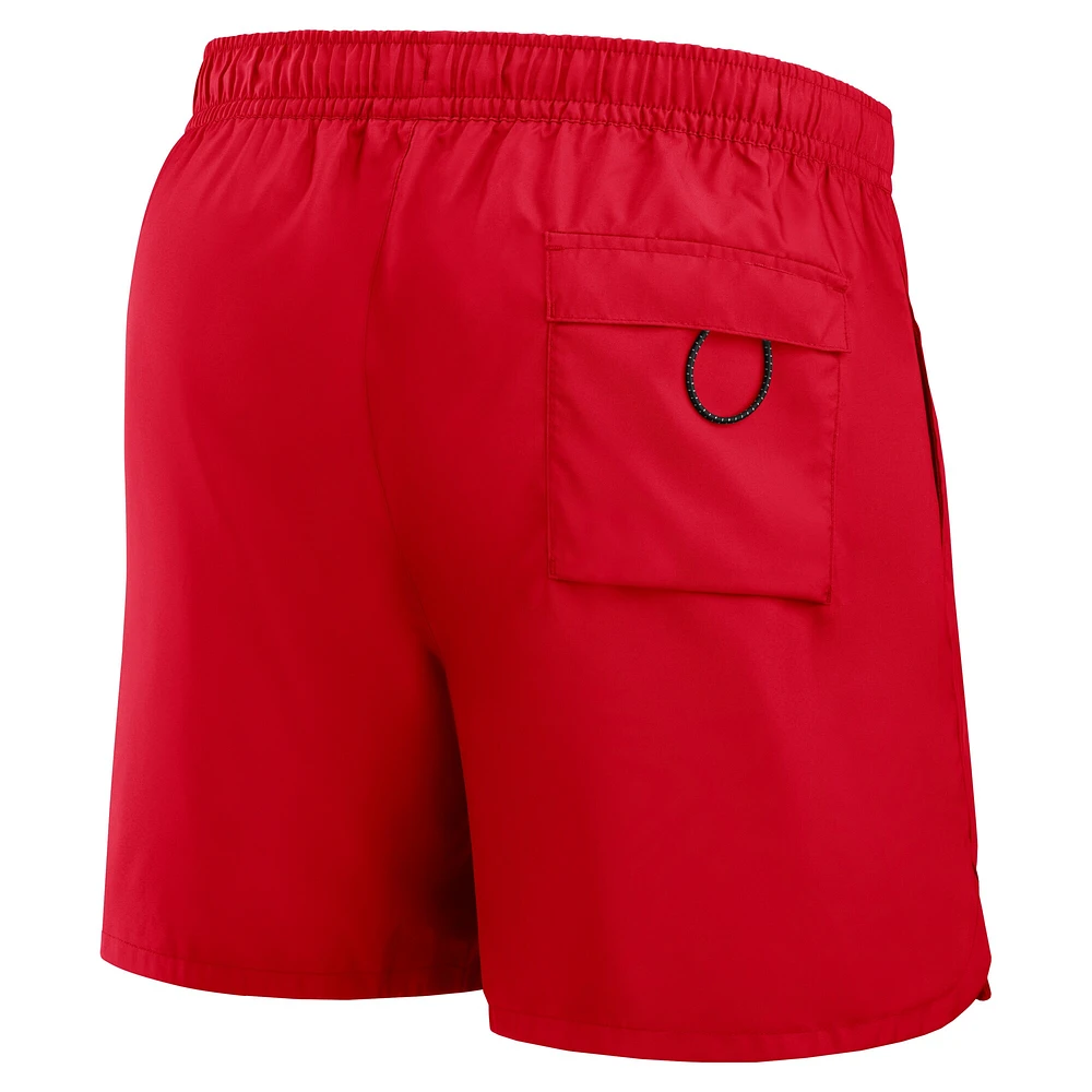 Men's Nike Scarlet Ohio State Buckeyes Spring Break Flow Shorts