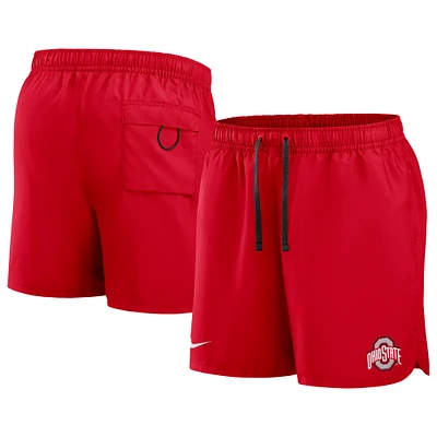 Men's Nike Scarlet Ohio State Buckeyes Spring Break Flow Shorts