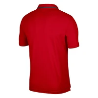 Men's Nike Scarlet Ohio State Buckeyes UV Collegiate Team Performance Polo