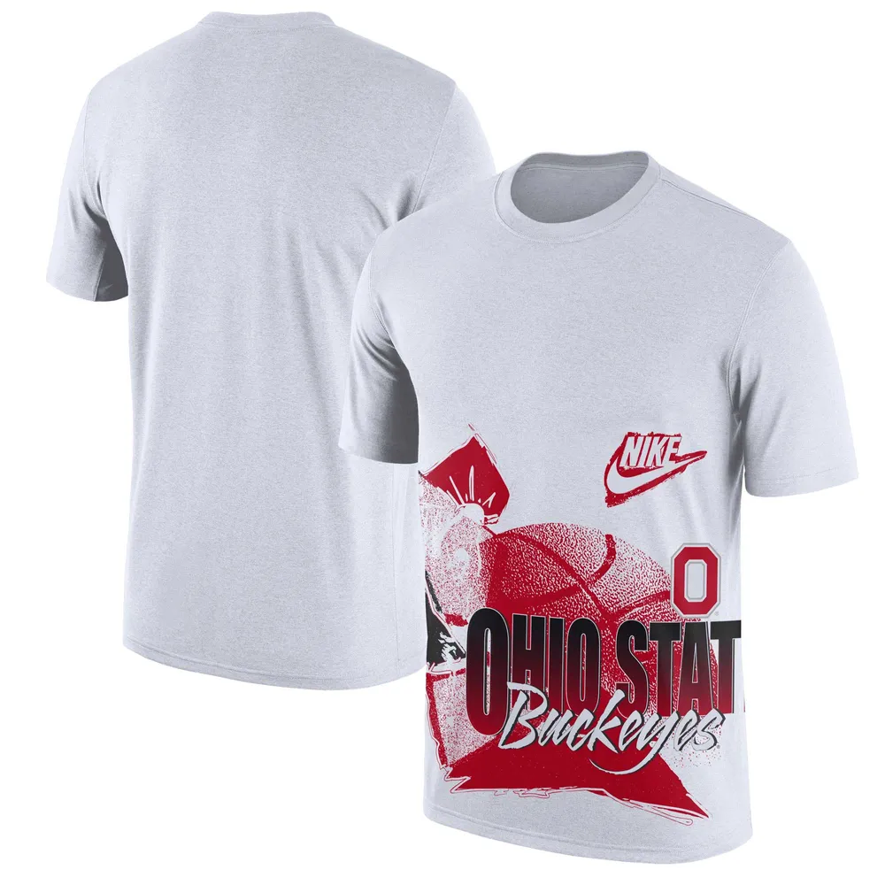 Lids Ohio State Buckeyes 90s Hoop Max T-Shirt | Vancouver Mall