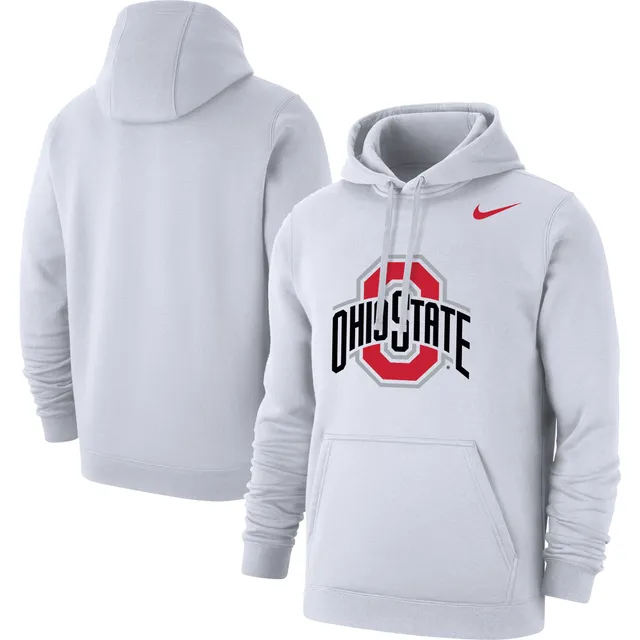 Nike Men's Ohio State Buckeyes Therma Performance Pullover Black Hoodie, Medium