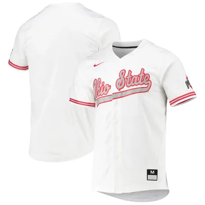Ohio State Buckeyes Nike Replica Baseball Jersey - White