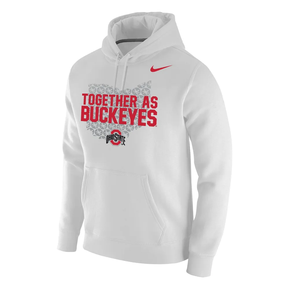 Nike Men's Nike White Ohio State Buckeyes Together As Fans Fleece Pullover  Hoodie | Bayshore Shopping Centre
