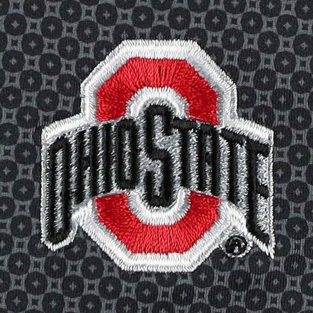 Polo en jersey Performance Dolly Ohio State Buckeyes Peter Millar pour homme Noir