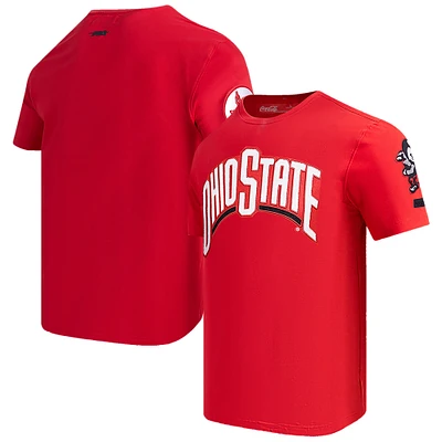 T-shirt classique Pro Standard Scarlet Ohio State Buckeyes pour hommes