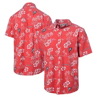 Chemise boutonnée classique Reyn Spooner Scarlet Ohio State Buckeyes pour hommes