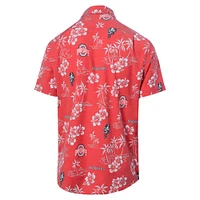 Chemise boutonnée classique Reyn Spooner Scarlet Ohio State Buckeyes pour hommes