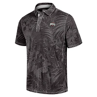 Polo Tommy Bahama noir pour homme Ohio State Buckeyes Sport Santiago Paradise Big & Tall