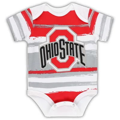 Ohio State Buckeyes Newborn & Infant Team Favorite Bodysuit - White