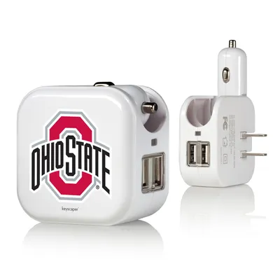 Ohio State Buckeyes 2-In-1 USB Charger