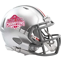 Ohio State Buckeyes 2024 College Football Playoff National Champions Riddell Speed Mini Helmet