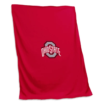 Couverture sweat-shirt 54'' x 84'' Ohio State Buckeyes