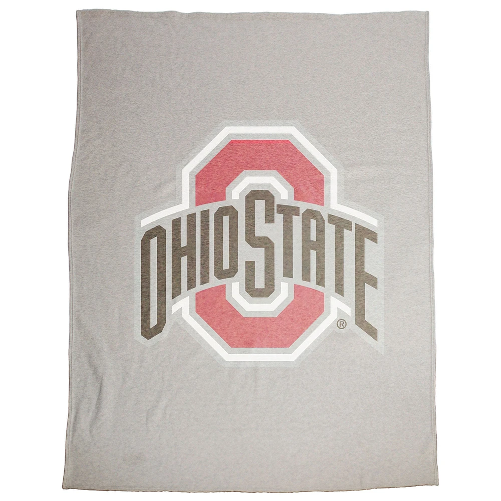 Couverture sweat-shirt 54" x 84" Ohio State Buckeyes