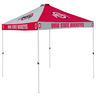 Ohio State Buckeyes 9' x 9' Checkerboard Canopy Tent