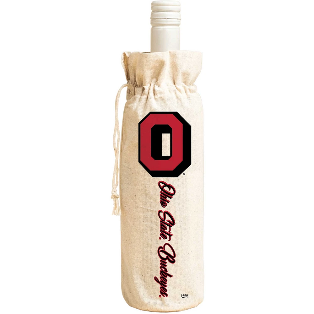 Sac à vin en toile Ohio State Buckeyes