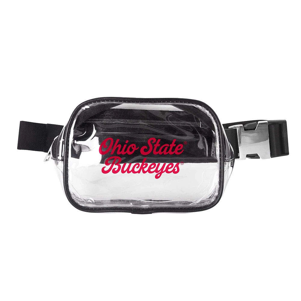 Ohio State Buckeyes Clear Belt Bag