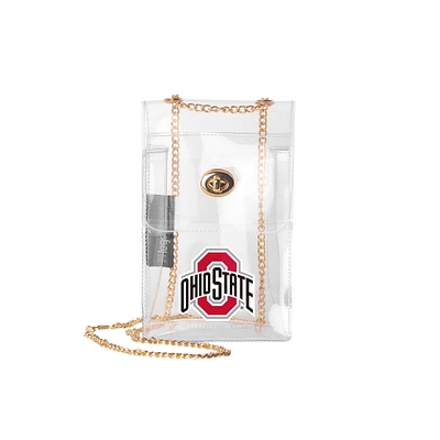 Ohio State Buckeyes Clear Essential Crossbody Purse