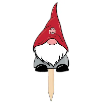 Ohio State Buckeyes Gnome Yard Stake